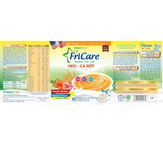 FRICARE HEO - CÀ RỐT